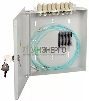 Кросс укомплектованный настенный LC (duplex) 4 порта (OM3) ITK FOBX8-N-4LCUD03