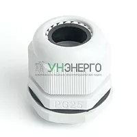 Сальник PG25 диаметр проводника 16-21 мм STEKKER, IP54, серый 49369