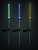 Набор светильников "Камыш" на солнечных батареях, RGB, оргстекло, 1,8х70 cм, 2 шт, TDM