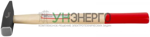 Молоток слесарный "Оптима" 300г деревянная ручка КУРС 44103 фото 4