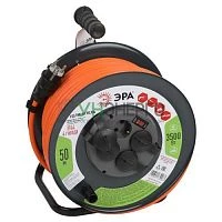 Удлинитель на метал. катушке 4х50м с заземл. IP44 RMx-4es-3x2.5-50m с выкл. ПВС 3х2.5 Эра Б0052922 Удлинитель на метал. катушке 4х50м с заземл. IP44 RMx-4es-3x2.5-50m с выкл. ПВС 3х2.5 Эра Б0052922