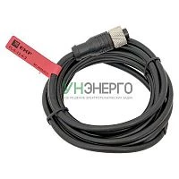 Кабель-разъем М12 4-PIN прямой PLG-12-4-2 EKF PLG-12-4-2 Кабель-разъем М12 4-PIN прямой PLG-12-4-2 EKF PLG-12-4-2