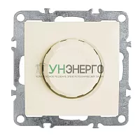 Выключатель диммирующий (механизм), STEKKER, PSW10-9106-02, 250В, 600W, серия Эрна, слоновая кость 39324