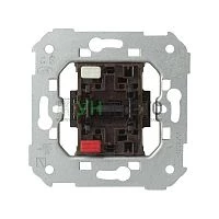 Выключатель кнопочный 1-кл. СП Simon 82/82Nature/88 10А механизм Simon 75150-39