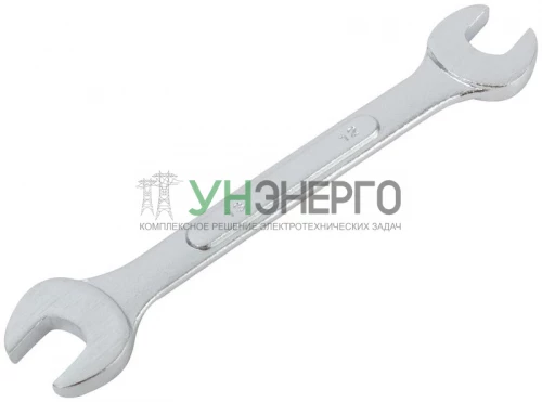Ключ рожковый усиленный "Модерн" 12х13мм FIT 63496 фото 2