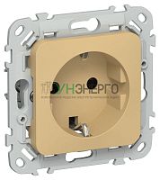 Розетка СП FLITE РСш11-1-ФлШм 16А с заземл. с защ. шторками безвинтовое крепление механизм шамуа IEK FI-R14-16-1-K89 Розетка СП FLITE РСш11-1-ФлШм 16А с заземл. с защ. шторками безвинтовое крепление механизм шамуа IEK FI-R14-16-1-K89