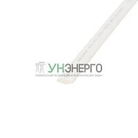 Трубка термоусадочная ТУТ нг 9.0/4.5 бел. 1м REXANT 20-9001