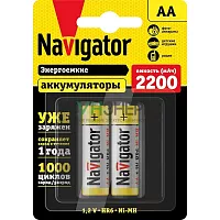 Аккумулятор 94 785 NHR-2200-HR6-RTU-BP2 (блист.2шт) Navigator 94785