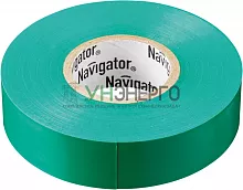 Изолента ПВХ 15мм (рул.10м) зел. NIT-B15-10/G Navigator 71232