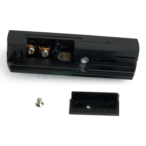 Коннектор для подвесных трековых светильников, черный LD1015 48559 фото 5
