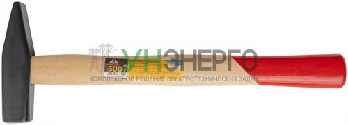 Молоток 500г деревянная ручка MOS 44045М