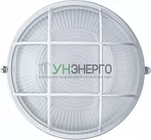 Светильник ЛОН 94 803 NBL-R2-60-E27/WH 1х60Вт E27 IP54 (аналог НПБ 1302 бел. круг с решеткой 60Вт) Navigator 94803 Светильник ЛОН 94 803 NBL-R2-60-E27/WH 1х60Вт E27 IP54 (аналог НПБ 1302 бел. круг с решеткой 60Вт) Navigator 94803