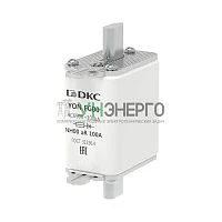 Предохранитель YON ножевого типа FG00 100А 690В хар-ка aR DKC 1FG00-0100-690V-AR