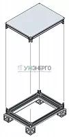 Рама шкафа верхняя/нижняя 600х600мм ABB EK6060KN