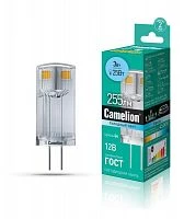 Лампа светодиодная LED3-G4-JC-NF/845/G4 3Вт 12В AC/DC Camelion 13701
