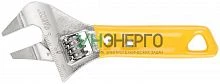 Ключ разводной "Ультра" CrV укороченный обточен. узкие губки шкала экстра увелич. захват 120мм (24мм) FIT 70216
