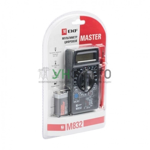 Мультиметр цифровой M832 Master EKF In-180701-bm832 фото 3