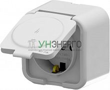 Розетка 1-м СП ARIA 16А IP20 с заземл. с крышкой бел. ARVIA 25 01 1000 218 Розетка 1-м СП ARIA 16А IP20 с заземл. с крышкой бел. ARVIA 25 01 1000 218