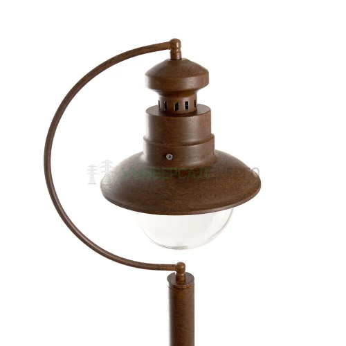 Светильник садово-парковый Feron PL576 столб 60W 230V E27, коричневый 11624 фото 2