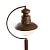 Светильник садово-парковый Feron PL576 столб 60W 230V E27, коричневый 11624
