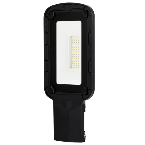 Светодиодный уличный консольный светильник SAFFIT SSL10-30 30W 5000K 230V, черный 55232 фото 2