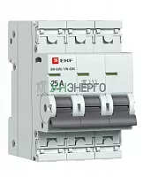 Выключатель нагрузки 3п 25А ВН-63N PROxima EKF S63325 Выключатель нагрузки 3п 25А ВН-63N PROxima EKF S63325