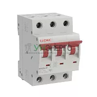 Выключатель автоматический модульный 3п C 50А 6кА MD63N YON MD63N-3PC50