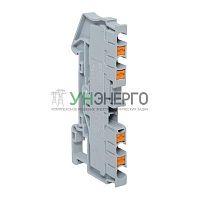 Колодка клеммная пружинная 2.5 Push-in 4 вывода сер. EKF PIT-2.5-4 Колодка клеммная пружинная 2.5 Push-in 4 вывода сер. EKF PIT-2.5-4