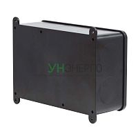 Коробка индустриальная 203х128х69мм IP68 с гладкими стенками черн. DKC P68M4017