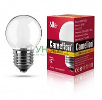 Лампа накаливания MIC D FR 60Вт E27 Camelion 9871 Лампа накаливания MIC D FR 60Вт E27 Camelion 9871