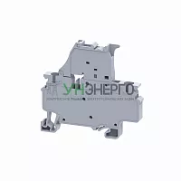 Клемма для предохранителей пружинная OptiClip CXF-4-HESI (5х20) 10А (0.2-4) сер. КЭАЗ 289768