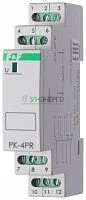 Реле промежуточное PK-4PR/24 (24В AC/DC 1 модуль монтаж на DIN-рейке 4х8А 2NO/NC+2NC IP20) F&F EA06.001.030