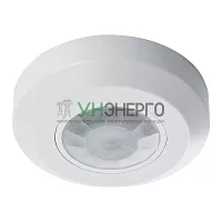 Датчик движения 400W 8m  120°(гориз.) 360°(верт.) белый SEN17 41579