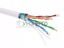 Кабель информационный экранир. F/UTP кат.5E 4х2 PVC бел. DKC RN5EFUPV3WH Кабель информационный экранир. F/UTP кат.5E 4х2 PVC бел. DKC RN5EFUPV3WH