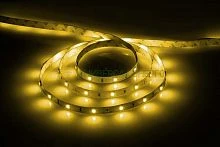 Cветодиодная LED лента Feron LS606, 30SMD(5050)/м 7.2Вт/м  5м IP20 12V желтый 27756