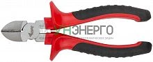 Бокорезы "Оптима" 165мм двухцветные обрезиненные ручки полированная сталь КУРС 47551