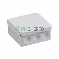 Коробка разветвительная квадратная 86х86мм IP55 сер. ABB 2TKA140014G1