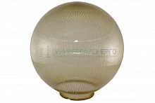 Рассеиватель шар ПММА 400 мм золотой призма (байонет 145 мм) TDM