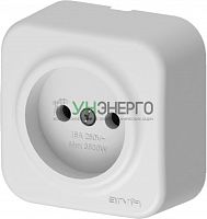 Розетка 1-м СП ARIA 16А IP20 без заземл. бел. ARVIA 25 01 1000 215 Розетка 1-м СП ARIA 16А IP20 без заземл. бел. ARVIA 25 01 1000 215