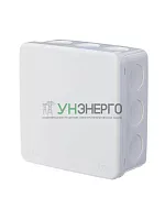 Коробка разветвительная квадратная 104х104мм IP65 бел. ABB 2TKA140002G1