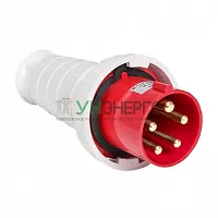 Вилка переносная 035 63А 3P+PE+N 380В IP67 EKF ps-035-63-380 Вилка переносная 035 63А 3P+PE+N 380В IP67 EKF ps-035-63-380