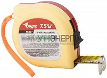 Рулетка Лайт 7.5мх25мм пластик. двухцветн. КУРС 16977