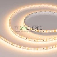 Лента светодиодная RT-A120-8mm 12V Warm 2400К 14.4Вт/м IP20 2835 открыт. (уп.5м) Arlight 028571(2)