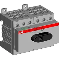 Рубильник 6п OT40F6 40А на DIN-рейку или монтаж. плату без ручки ABB 1SCA104936R1001