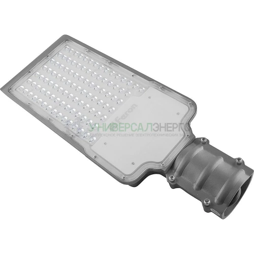 Светодиодный уличный консольный светильник Feron SP2924 100W 6400K 100-265V, серый 32216 фото 4