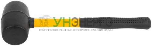 Киянка 60мм 450г фибергласовая ручка резинов. FIT 45493 фото 5