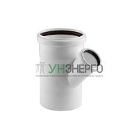Тройник ELITE МК МПП 110/50х45 бел. RTP 36518