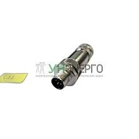 Разъем М12 5A штыревой винт метал. прямой резьба PG9 каб. часть СЦМ120004-05A СТЭЗ 185200028 Разъем М12 5A штыревой винт метал. прямой резьба PG9 каб. часть СЦМ120004-05A СТЭЗ 185200028