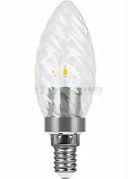 Лампа светодиодная, 6LED(3.5W) 230V E14 2700K матовая золото, LB-77 25350