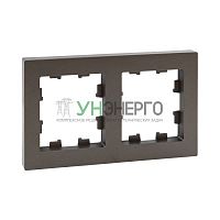 Рамка 2-м Эпика пластик мокко EKF UP1-FPM-02 Рамка 2-м Эпика пластик мокко EKF UP1-FPM-02